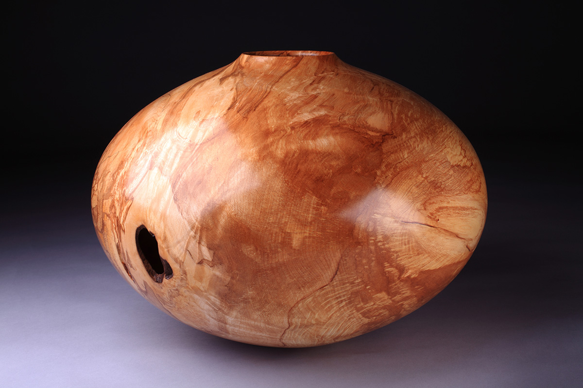 Spalted Sycamore Vessel